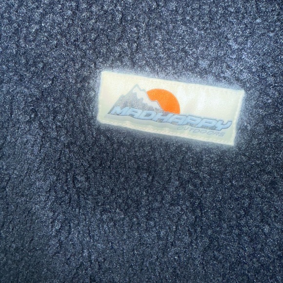Madhappy Outdoors Sherpa Fleece Pullover Navy - Picture 3 of 6